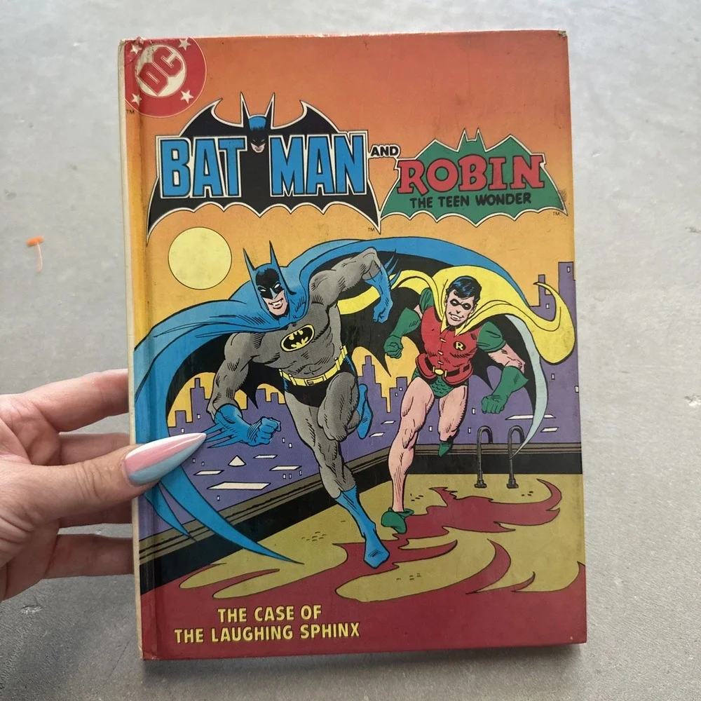 1982 DC Comics Batman and Robin The Teen Wonder: The Case Of The Laughing Sphinx